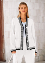 PRETTYGARDEN Lounge Sets for Women Fall Loungewear 2 Piece Outfits Cardigan Sweaters Track Suit Matching Winter Clothing