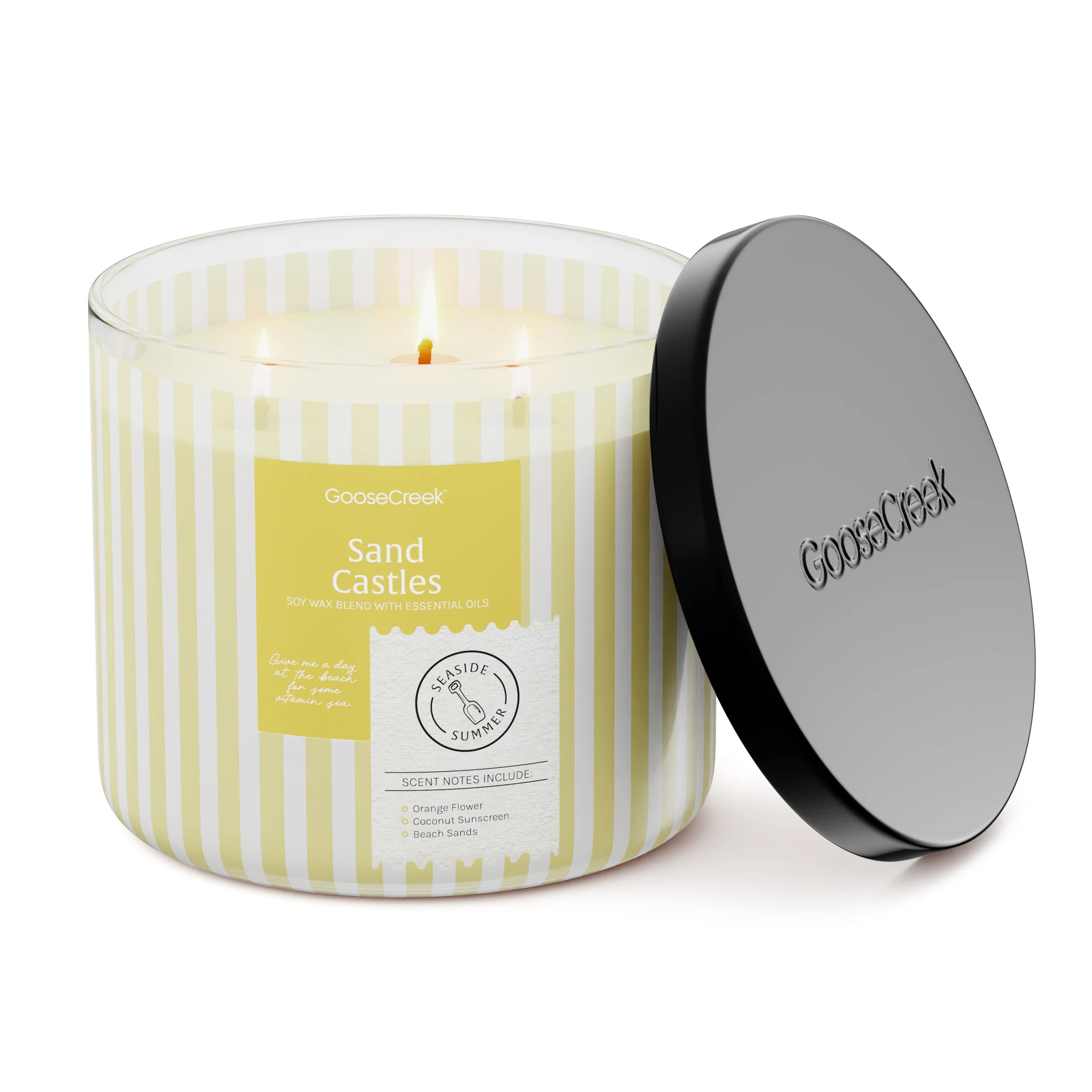 Sand Castles 3-Wick Candle