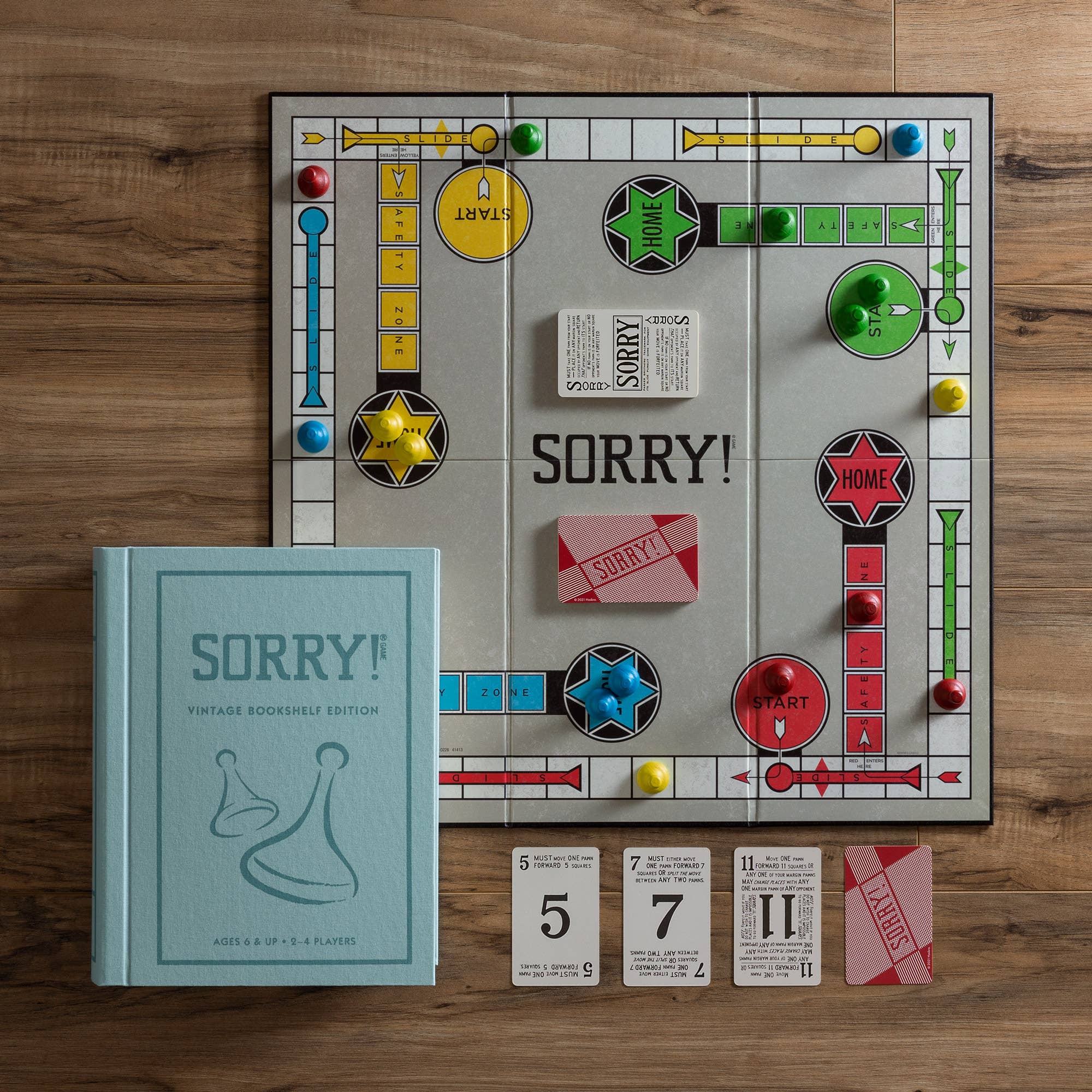 Board Game: Sorry! Vintage Bookshelf Edition