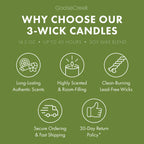 Apple Blossoms 3-Wick Candle