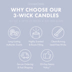 Summer Moon 3-Wick Candle