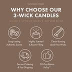 Sweet Tiramisu Italy 3-Wick Candle