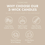 Pure White Sands 3-Wick Candle
