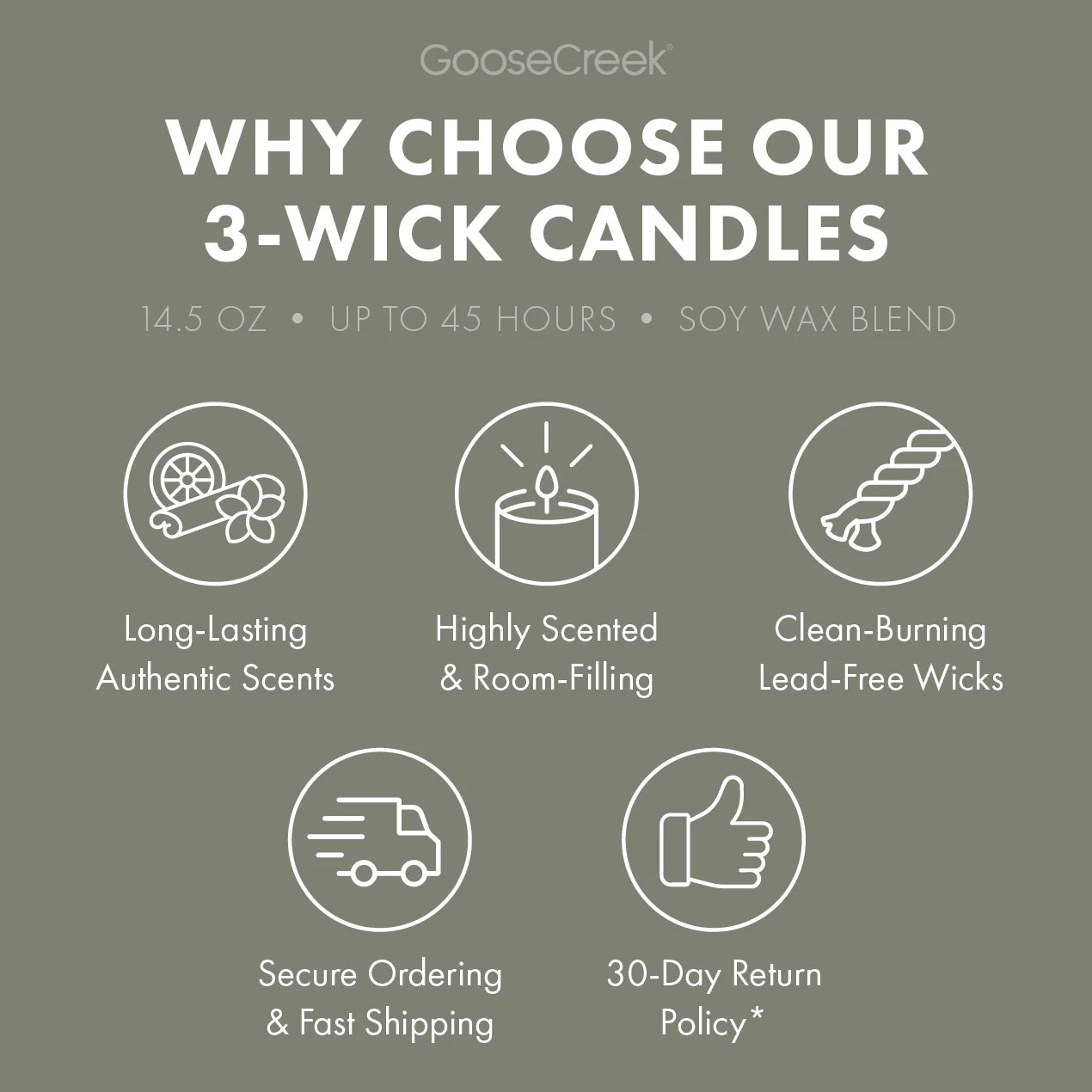 Willow Tree Lane 3-Wick Candle