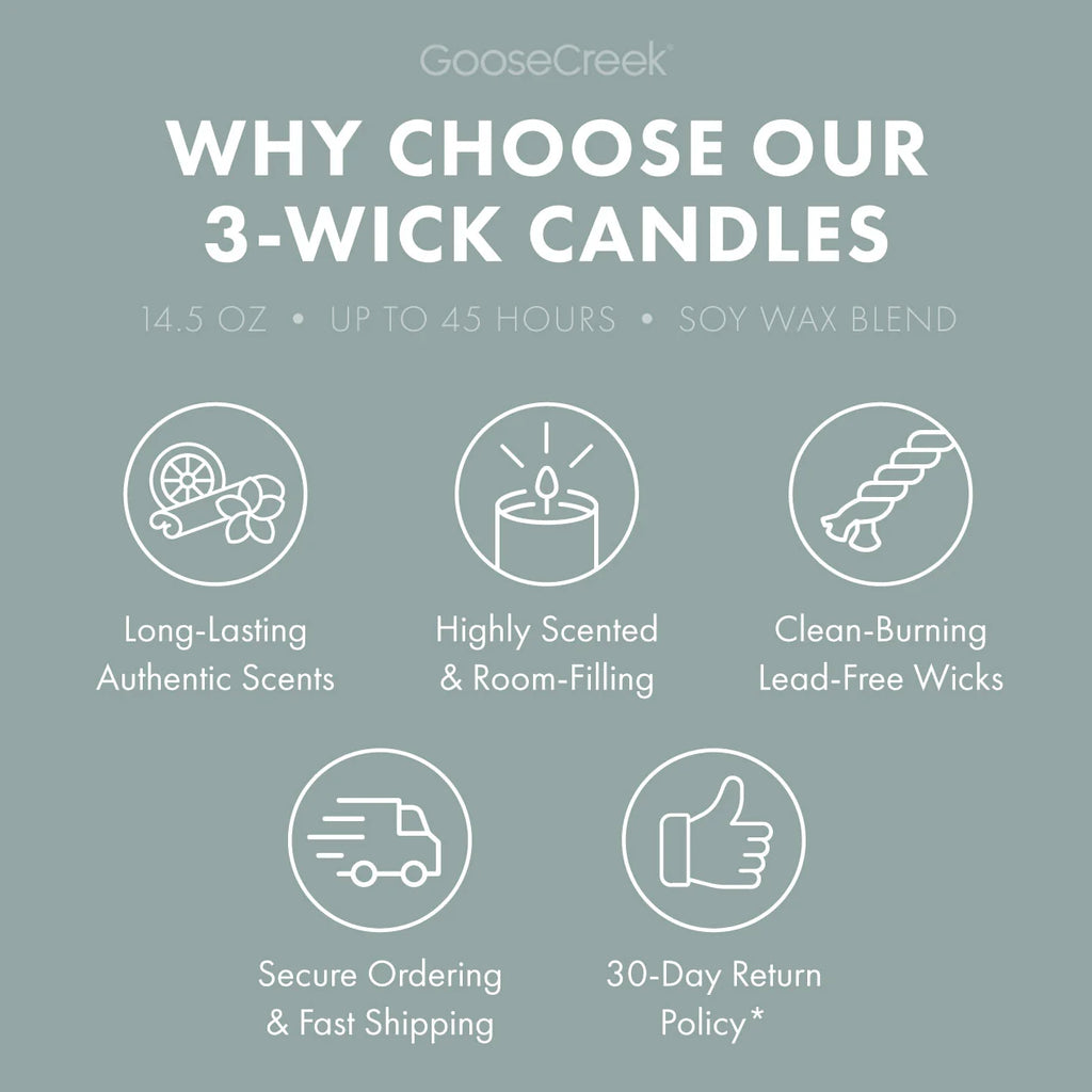 Sea Salt Neroli & Vanilla 3-Wick Candle