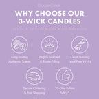 Vanilla Cloud Large 3-Wick Candle
