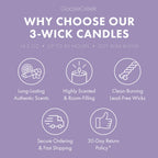 Lavender de France 3-Wick Candle