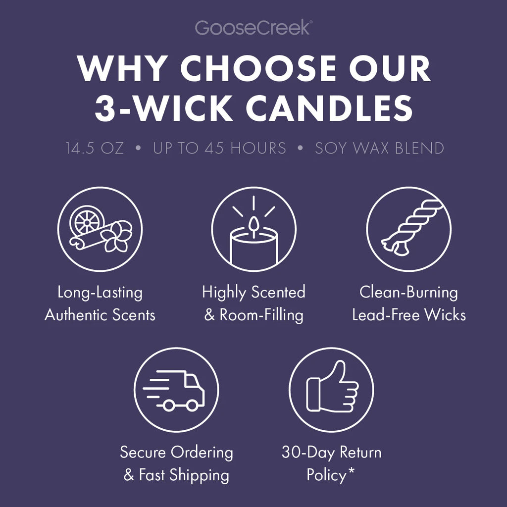 Lavender Twilight 3-Wick Candle