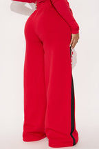 Von Dutch Favorite Fleece Wide Leg Pants