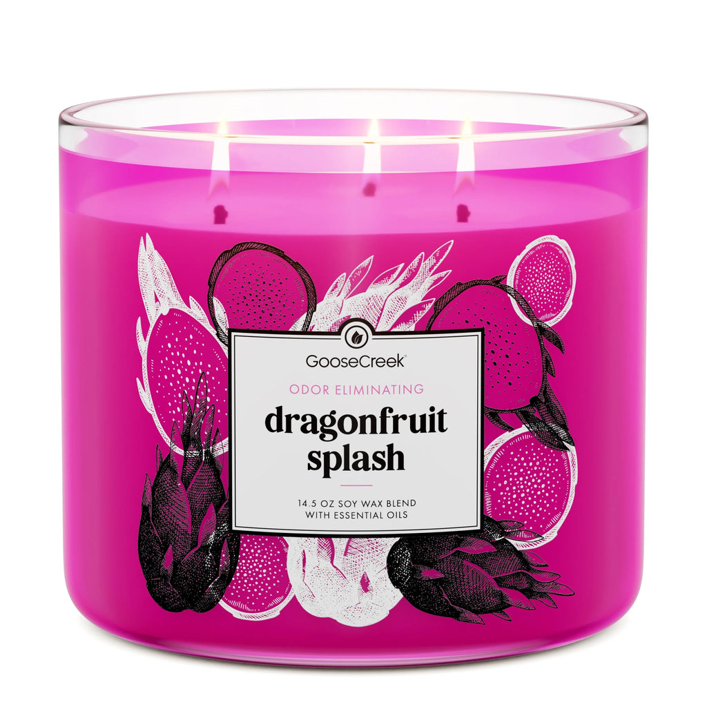 Odor Eliminating Dragonfruit Splash 3-Wick Candle