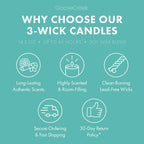 Odor Eliminating Island Bliss 3-Wick Candle