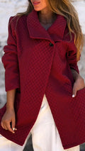 Women Collar Style Casual Coat