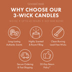 Applewood 3-Wick Candle