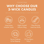 Orange Blossom 3-Wick Candle