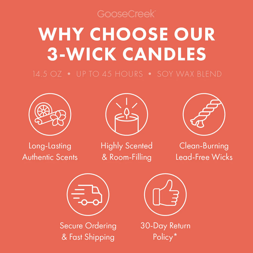 Neroli & Citrus Aromatherapy 3-Wick Candle