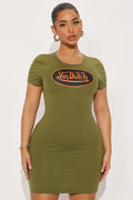 Von Dutch Patch Mini Dress