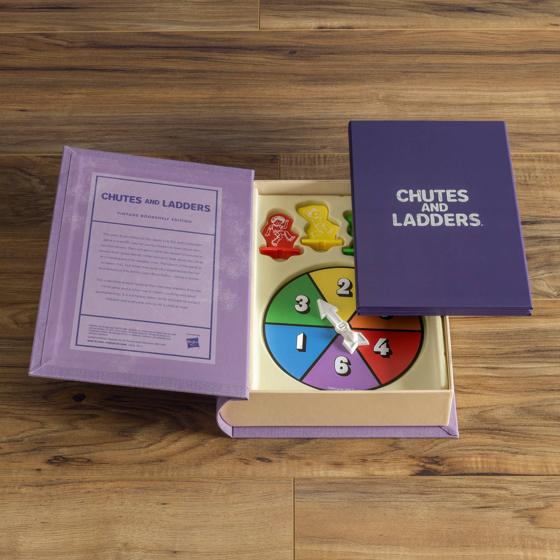 Board Game: Chutes and Ladders Vintage Bookshelf Edition
