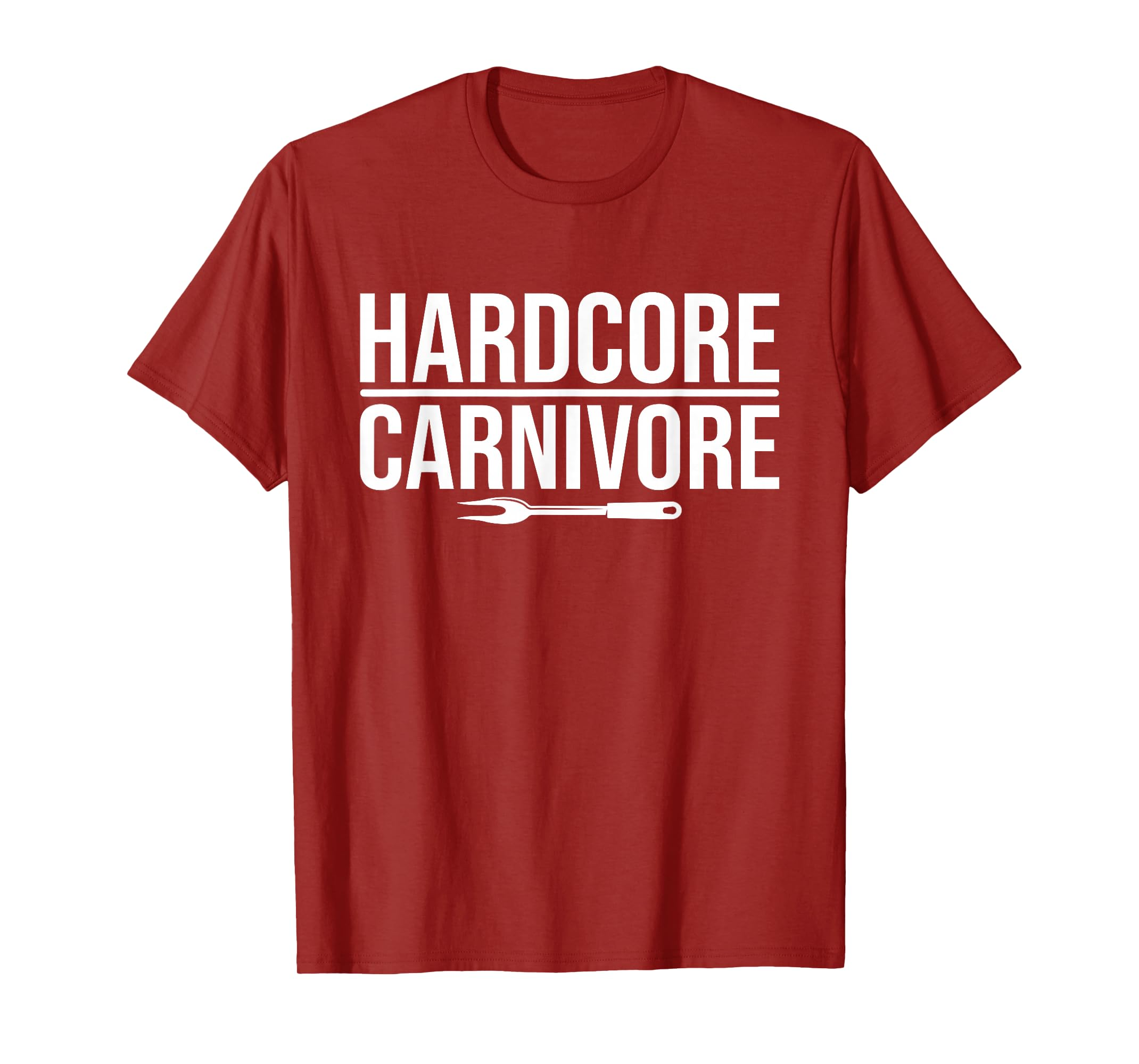 Hardcore Carnivore - Funny Meat BBQ Grilling Smoke T-Shirt