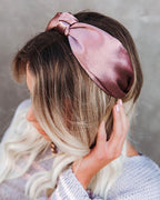 SHASHI - Macy Satin Twist Headband