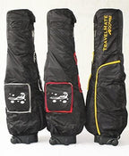 Deluxe Golf Travel Mate CarryOn Rolling Wheel Golf cart Bag case with TSA Lock and Protection Cover