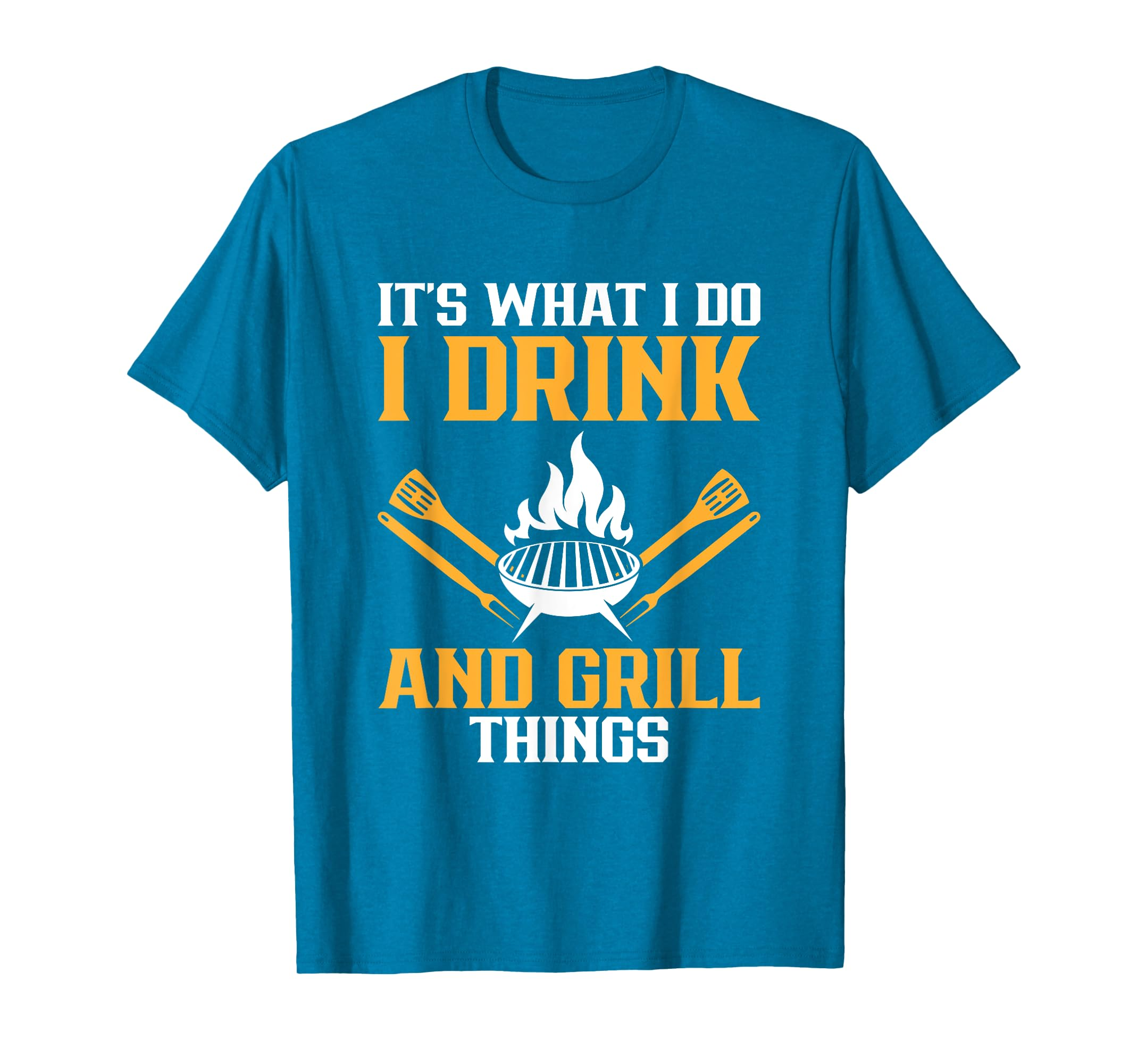 Funny Pitmaster I Smoke Meat I Drink BBQ Smoker Grill Lover T-Shirt