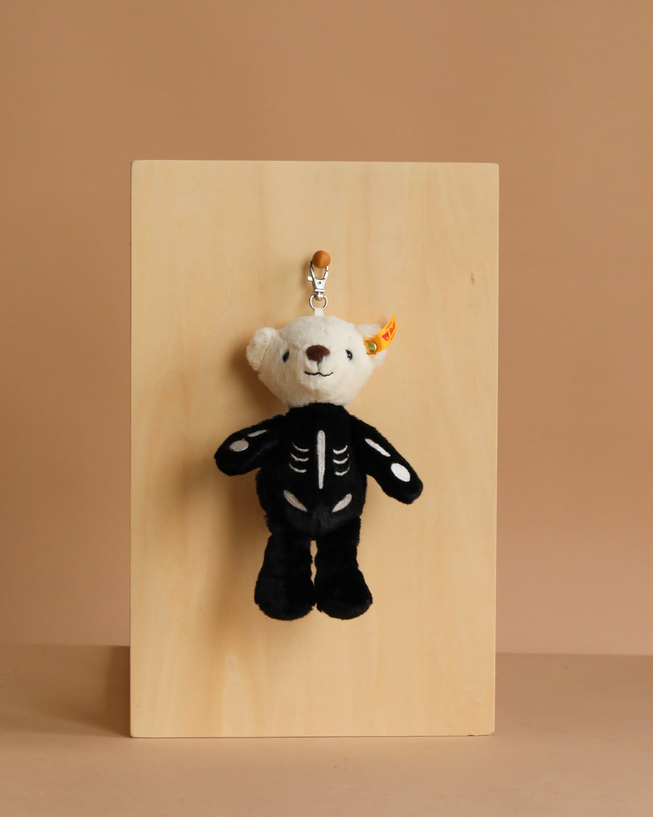 Steiff Mr. Bones Teddy Bear Keychain