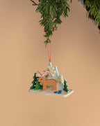Christian Ulbricht Ornament - Ice Landscape With Reindeer