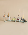 Ballerina Birthday Train With Beeswax Candles
