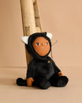 Olli Ella Dinky Dinkum Doll - Carson Cat - Black