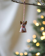 Wooden Reindeer Ornament