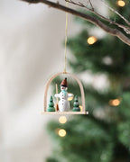 Christian Ulbricht Ornament - Arch With Snowman