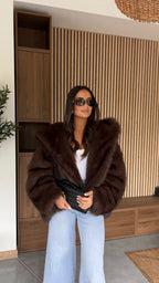 Clearance Sale*Women's Luxurious Faux Fur Coat: Natural Warmth, Timeless Style