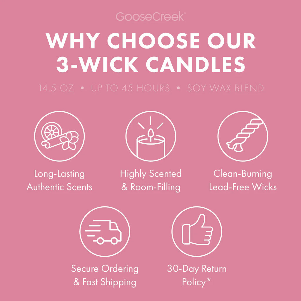 Raspberry Sorbet 3-Wick Candle