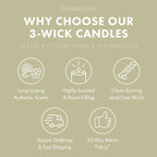 Odor Eliminating Warm & Welcome 3-Wick Candle
