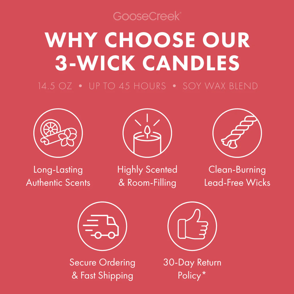 Sugared Lychee China 3-Wick Candle