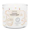 Coconut Caramel Apple 3-Wick Candle