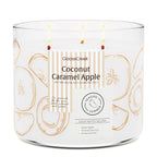 Coconut Caramel Apple 3-Wick Candle