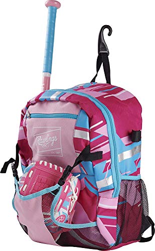 Rawlings | REMIX Backpack Equipment Bag | T-Ball & Youth Baseball/Softball-| USA,(Pack of 6)