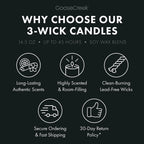 Palo Santo Coconut 3-Wick Candle