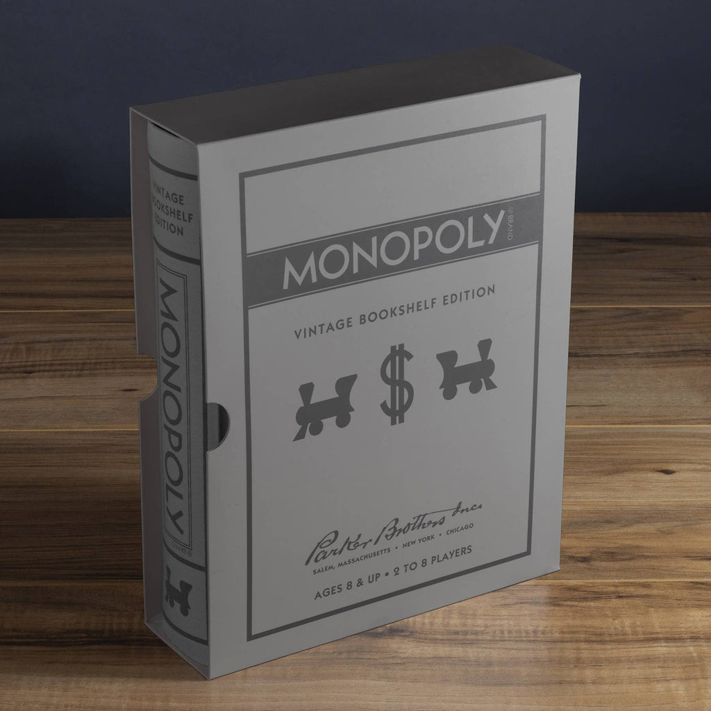 Board Game: Monopoly Vintage Bookshelf Edition