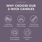 Lavender Sugar 3-Wick Candle