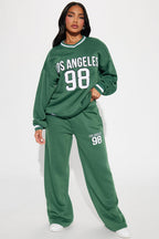 In Los Angeles Fleece Pant Set