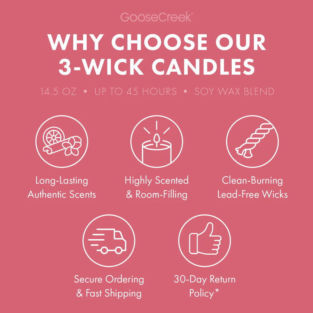 Cherry Blossoms 3-Wick Candle