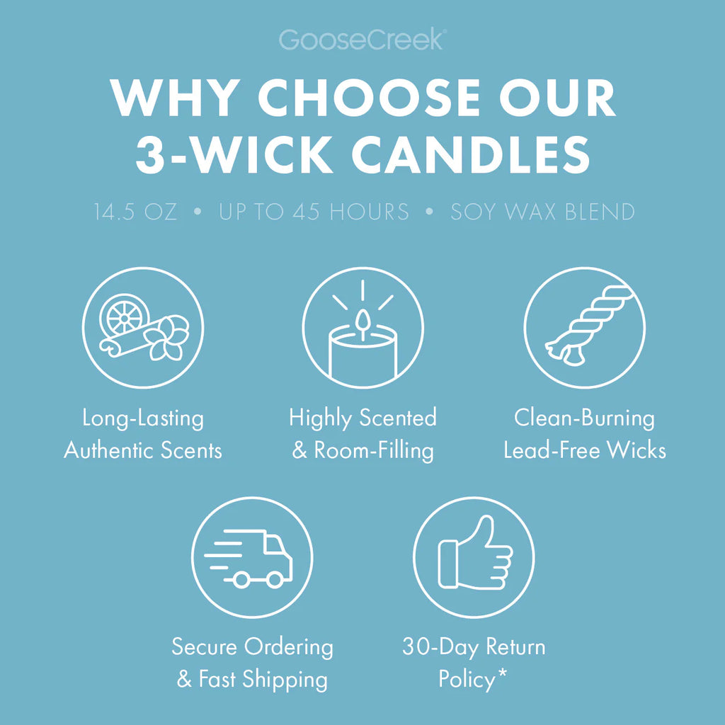 Cliffside Sea Spray 3-Wick Candle