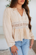 Scottlynn Peplum Top