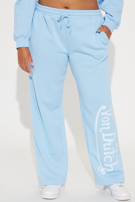 Von Dutch Distressed Wide Leg Pant