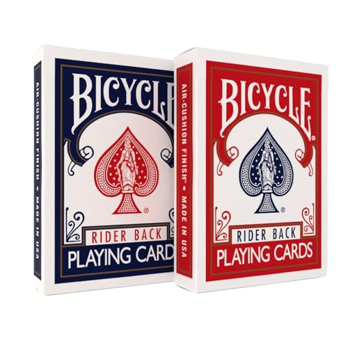 Bicycle 140th Anniversary Limited Edition Exclusive Playing Cards Set with 1 oz Pure Gold, 1 oz .999 Fine Silver, or Bronze Commemorative Collector Coin (Mystery Unboxing Coin)