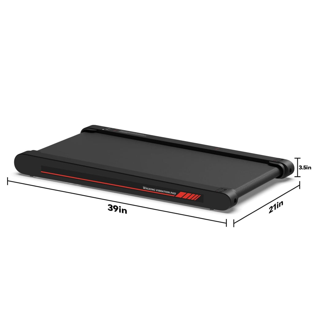 Sperax Walking Treadmill Pad with APP, 3 in 1 Under Desk Treadmill, 400W Low Noise Walking Vibration Pad with Remote Control,Portable Treadmills for Home Office