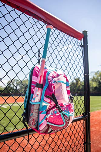 Rawlings | REMIX Backpack Equipment Bag | T-Ball & Youth Baseball/Softball-| USA,(Pack of 6)