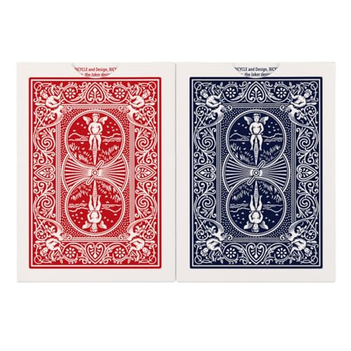 Bicycle 140th Anniversary Limited Edition Exclusive Playing Cards Set with 1 oz Pure Gold, 1 oz .999 Fine Silver, or Bronze Commemorative Collector Coin (Mystery Unboxing Coin)
